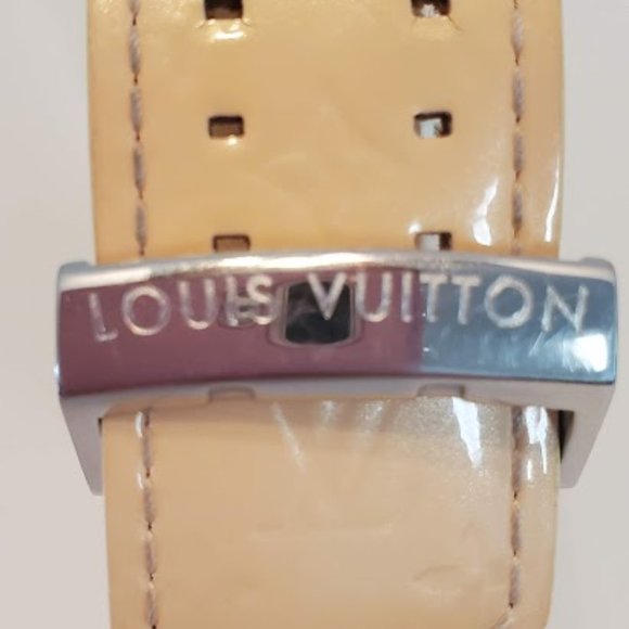 W/BOX LOUIS VUITTON Tambour Date Q1216 Ladies Watch - Picture 9 of 11